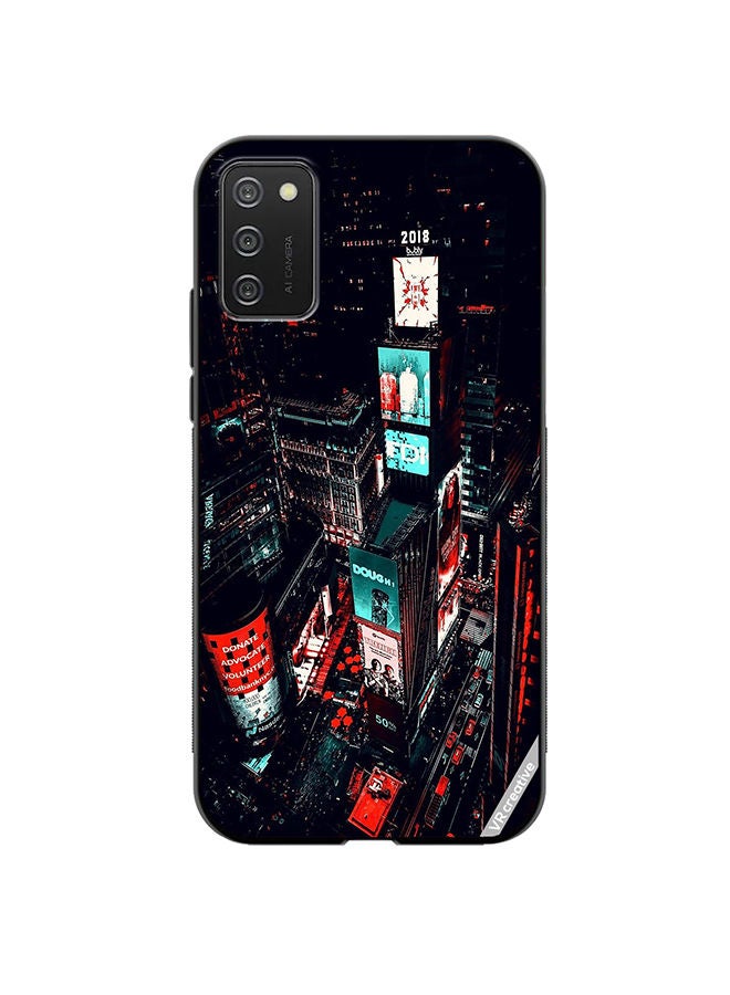 VR CREATIVE Protective Case Cover For Samsung Galaxy A03s Times Square Design Multicolour - Image 1