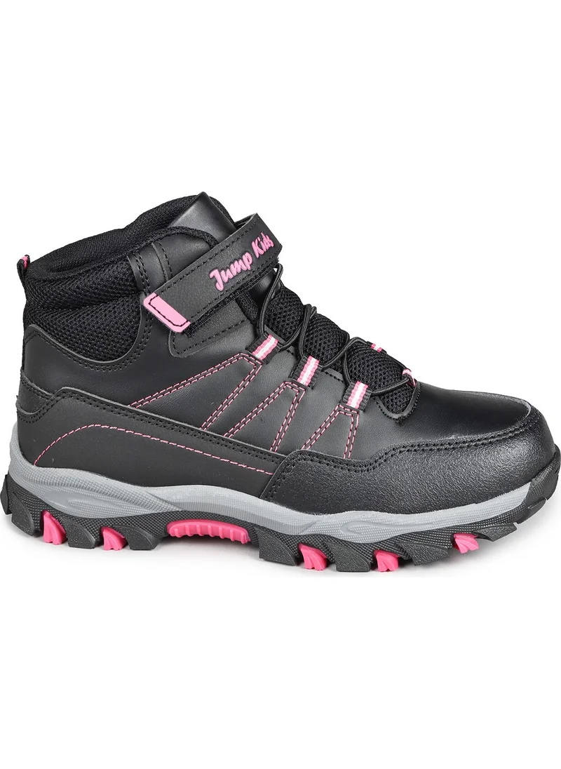جامب Jump 27788 Black - Fuchsia Girl's Sports Boots