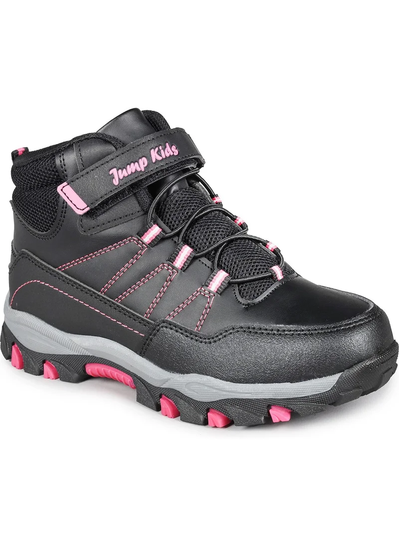 جامب Jump 27788 Black - Fuchsia Girl's Sports Boots