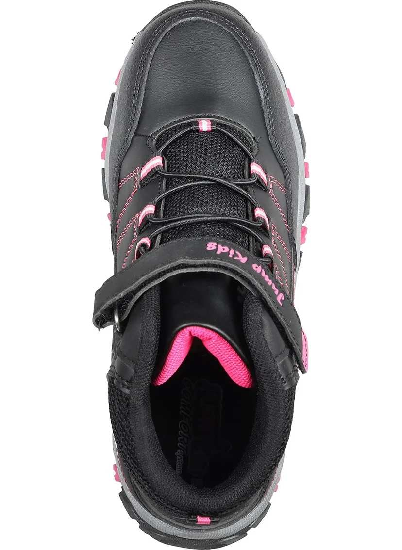 جامب Jump 27788 Black - Fuchsia Girl's Sports Boots