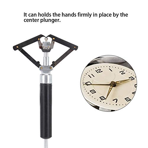 Cimenn Watch Repair Tool, Watch Hand Plunger Puller Remover Hand Set Fitter Watch Hand Remover Precision Second Minute Hour Hand Repairing Tool - Image 2