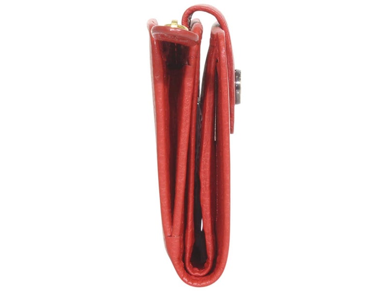 Timberland womens Leather Rfid Small Indexer Wallet Billfold, Red, One Size - Image 3