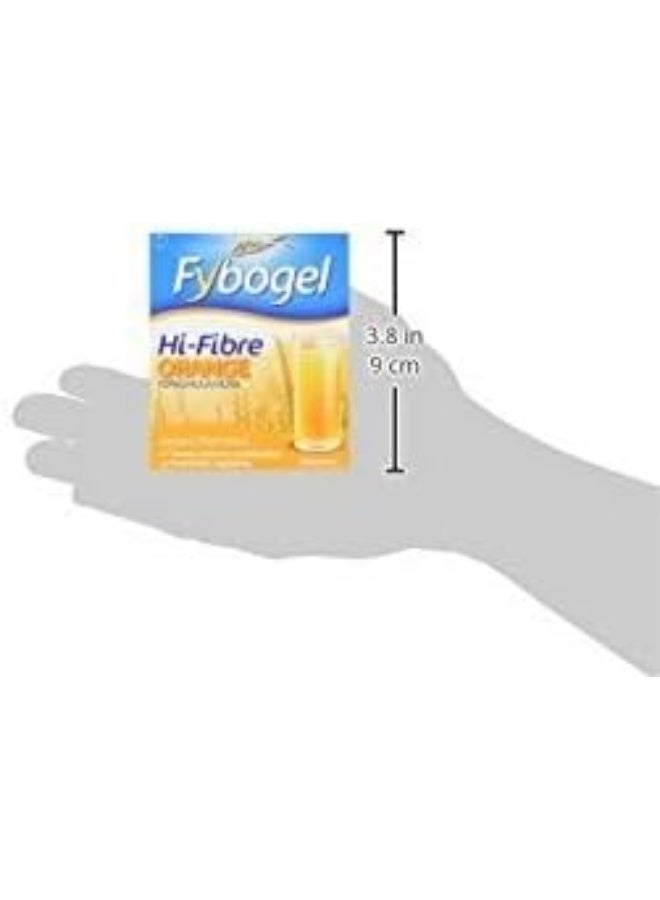 Fybogel Hi Fibre Orange Constipation Relief 10 Sachets - Image 3