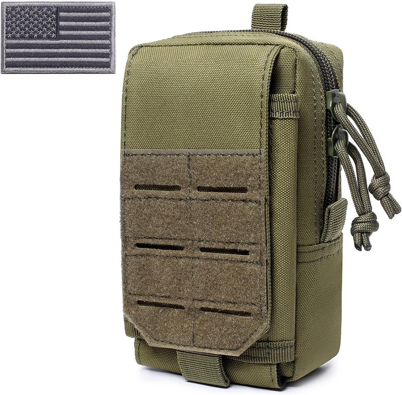 Atwilltap Tactical Molle EDC Pouch Cellphone Pouch Holder Utility Gadget Organizer Bag - Image 1