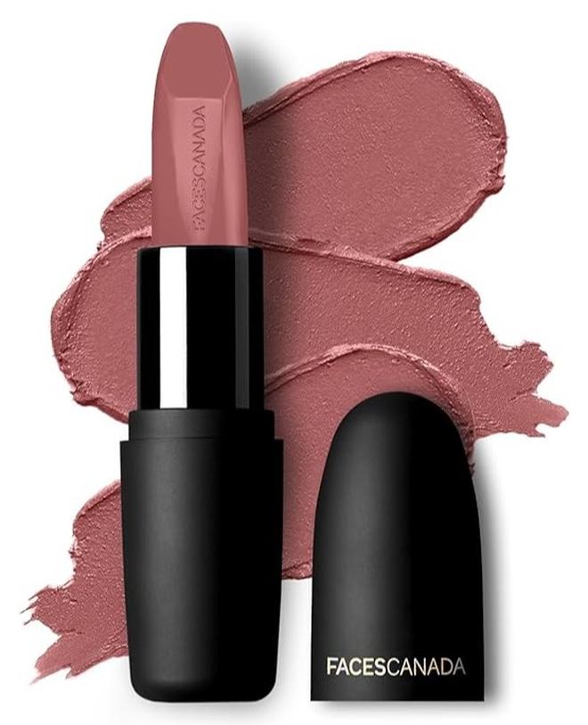 facescanada Weightless Matte Finish Lipstick Peach Candy 14 4gm - Image 1