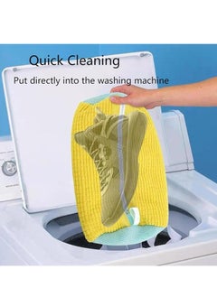 Oasisgalore Reusable Mesh Shoe Washing Bag, Laundry Bag for Sneakers, Trainers, and All Shoe Types (Pack of 1)  - Image 3