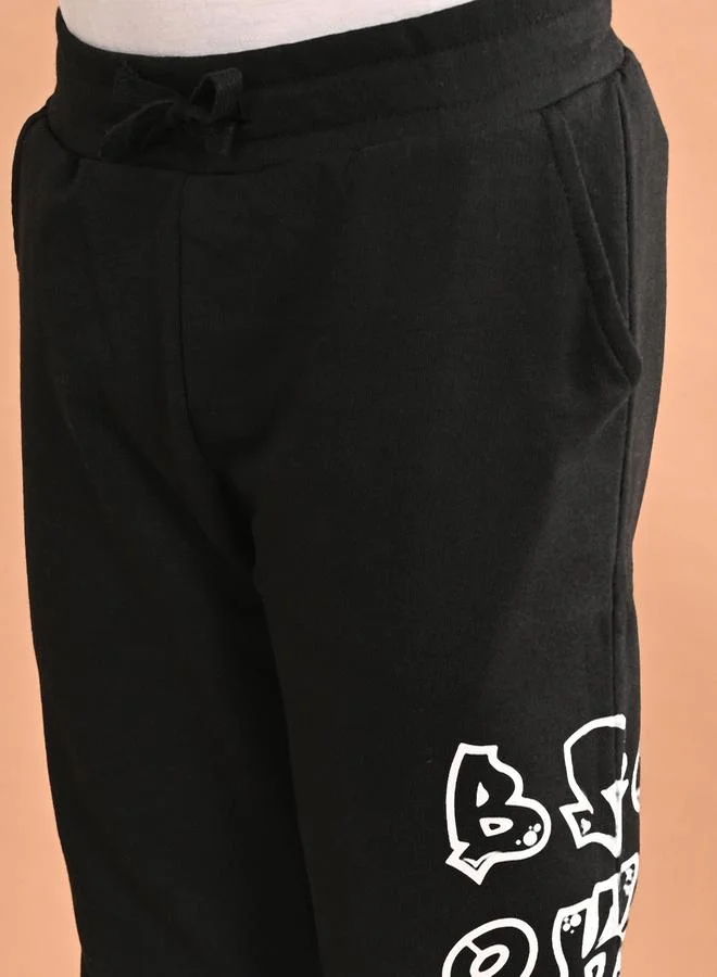 LILPICKS Graphic Prints Ankle Length Joggers by Styli