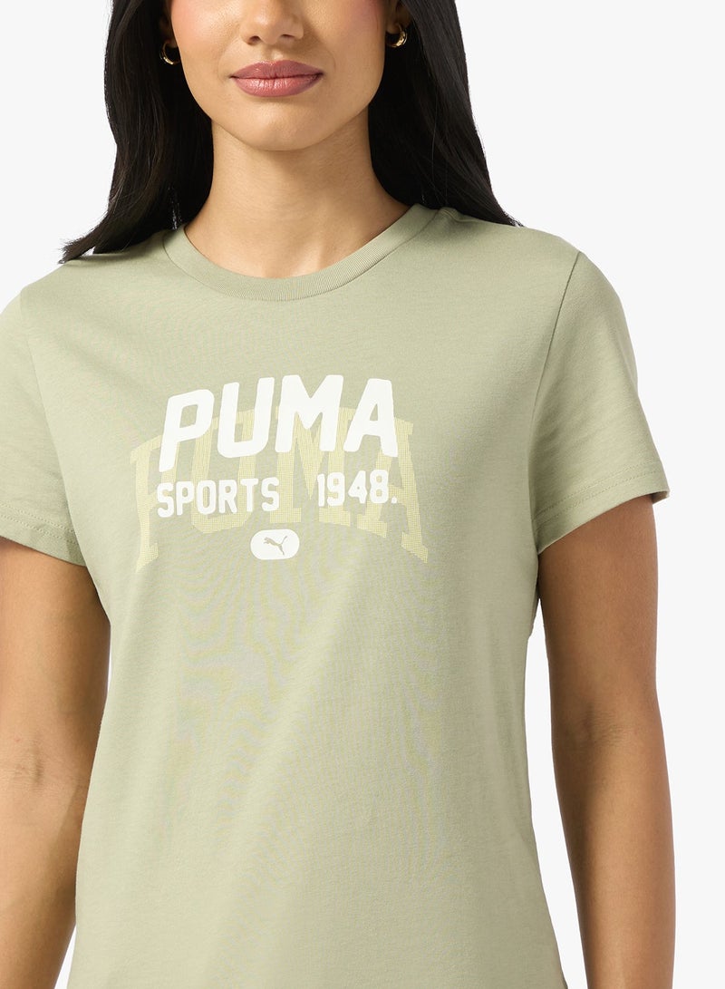PUMA Graphic Varsity T-Shirt - Image 3