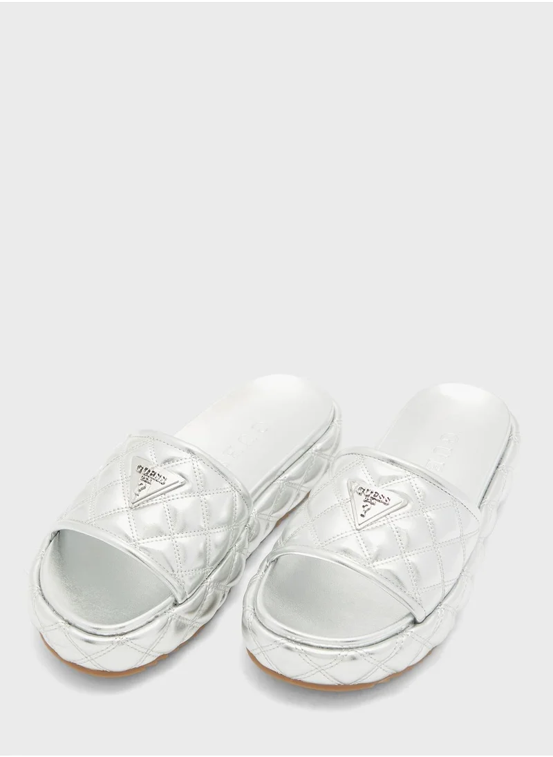 GUESS Longo One Strap Sandals