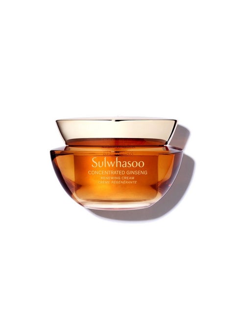 Sulwhasoo Concentrated Ginseng Renewing Cream - Korean Anti-Aging Skincare, Improves the Look of Wrinkles and Firmness, Ginseng, Peptides, and Squalane, Firming Cream - 0.33 fl. oz.
