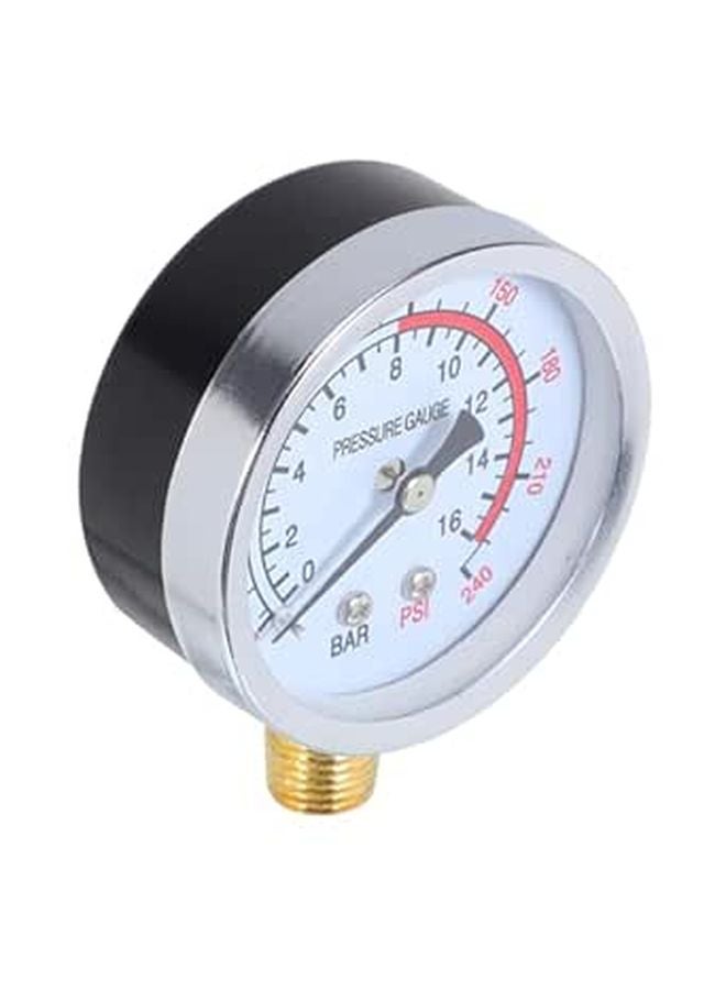 Vertical Pressure Gauge with High Visibility Display for Industrial Air Compressor - Image 1