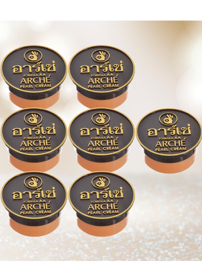 أرش 7 قطع كريم تفتيح البشرة ارشي 5 غرام 3 قي 1 ذو خصائص متعددة منها تغطية البقع السوداء في الوجة حماية من اشعة الشمس تنعيم البشرة كريم قبل المكياج - Image 1