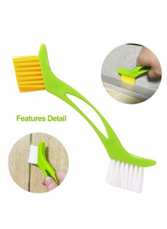 Excefore Grout Cleaner Brush  (4 in 1) Tile Cleaner Brush Supplies to Deep Clean Tile Lines, Detail Kitchen, Scrub Bathroom, Shower Home Detail and Grout Cleaner Brushes Set  - Image 3