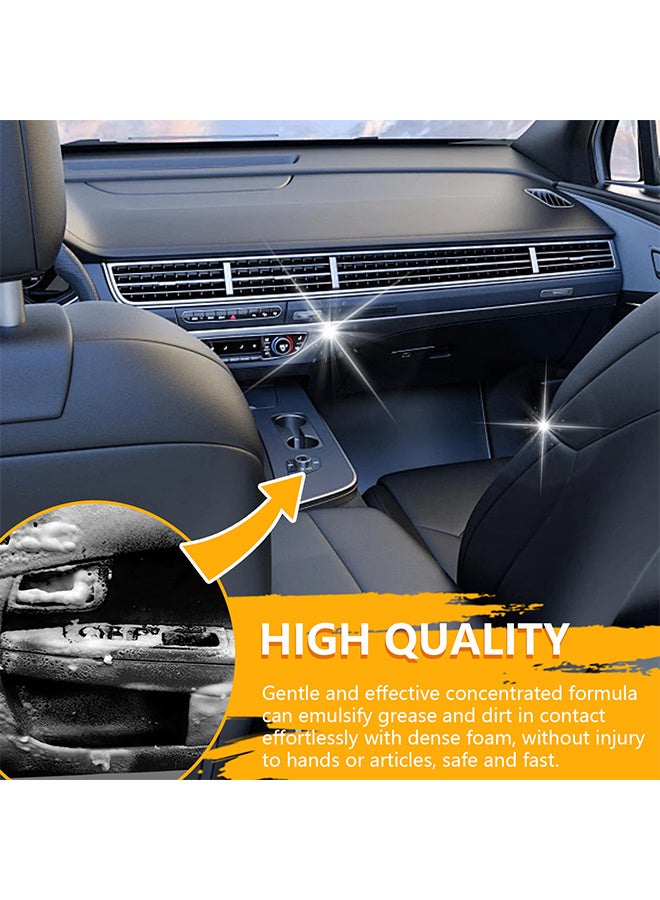 EELHOE Multi-Purpose Foam Cleaner, Car Interior Foam Cleaner, Car seat Stain Remover, Car Seat Upholstery Strong Stain Remover, Foam Cleaner, Car Interior Lemony Foam Cleaner, Strong Cleaner Cleaner Spray For Car, Interior, Kitchen 100ml - Image 3