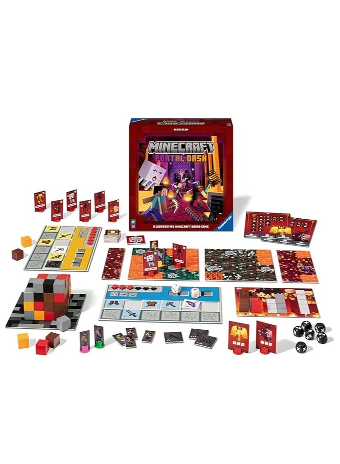 Minecraft: Portal Dash - an attractive family board game for kids and adults, full of adventure, is a gift for Minecraft lovers, suitable for ages 10 and up - Image 2