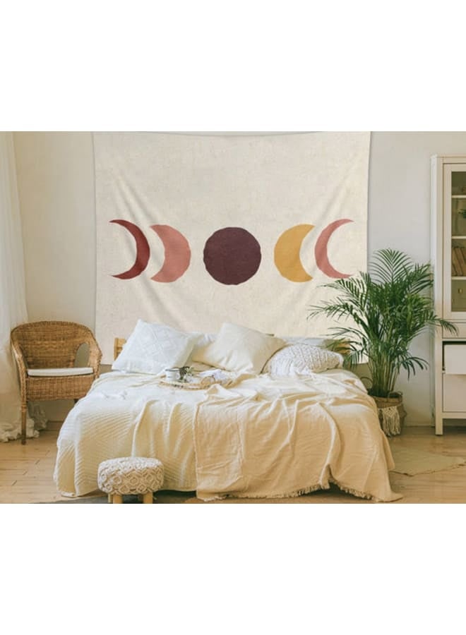 Hendi Mandala Bohemian Mandala Printed Wall Tapestry – Colorful Hippie Art Décor – Lightweight Polyester –  Bedroom, Living Room, Dorm Decoration - Image 2