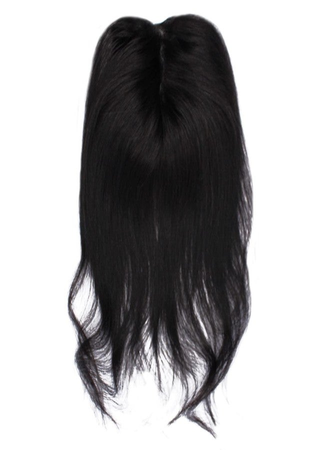 Kabello Human Hair Topper Lace Closure For Women (22 Inches, Black) - Image 5