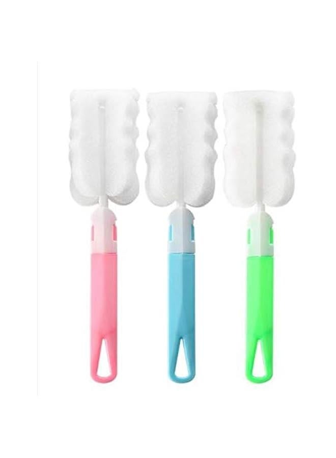 3 PCS Mr. Gentleman Cup Brush Long-Handled Sponge Cup Brush Creative Cleaning Utensils Bottle Brush Cup Brush - Image 1