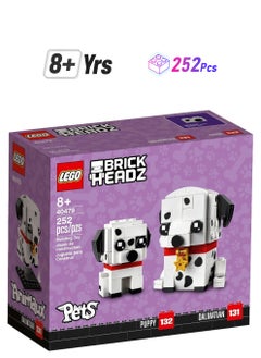 LEGO BrickHeadz Pets 40479 Dalmatian Dog and Puppy Set