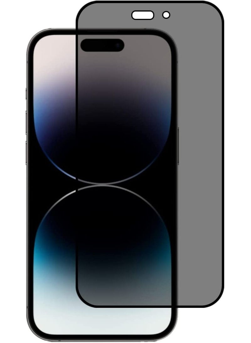 Rock Pow واقي شاشة كامل الخصوصية لهاتف iPhone 14 Pro Max مع زجاج مقوى بصلابة 9H مضاد للتجسس ذاتي اللصق مضاد للخدش خالٍ من الفقاعات ومضاد لبصمات الأصابع مقاس 6.7 بوصة - Image 1