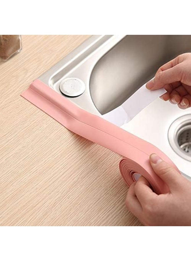 Caulk Strip 3.2m Self Adhesive Sticker Kitchen Bathroom Shower Sink Bath Sealing Strip Tape Caulk Strip Waterproof Anti Moisture Sticker - Image 2