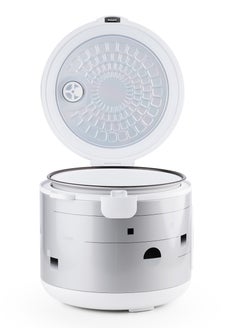 ELORA Electric Rice Cooker With Automatic Cooking, Keep Warm, Safety Protection, And Steamer - Easy to Use, Convenient, Durable 1.2 L- EL-RC-6131 White  - Image 5