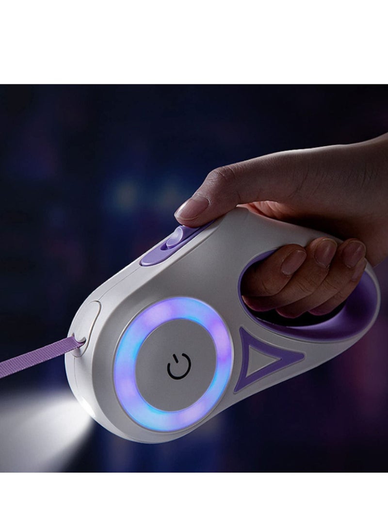 3M Long Retractable Dog Leash Up to 60lbs, 360 Degrees Tangle-Free Heavy Duty Dog Lead with Anti-Slip Handle for Small/Medium/Large Dogs - Image 2