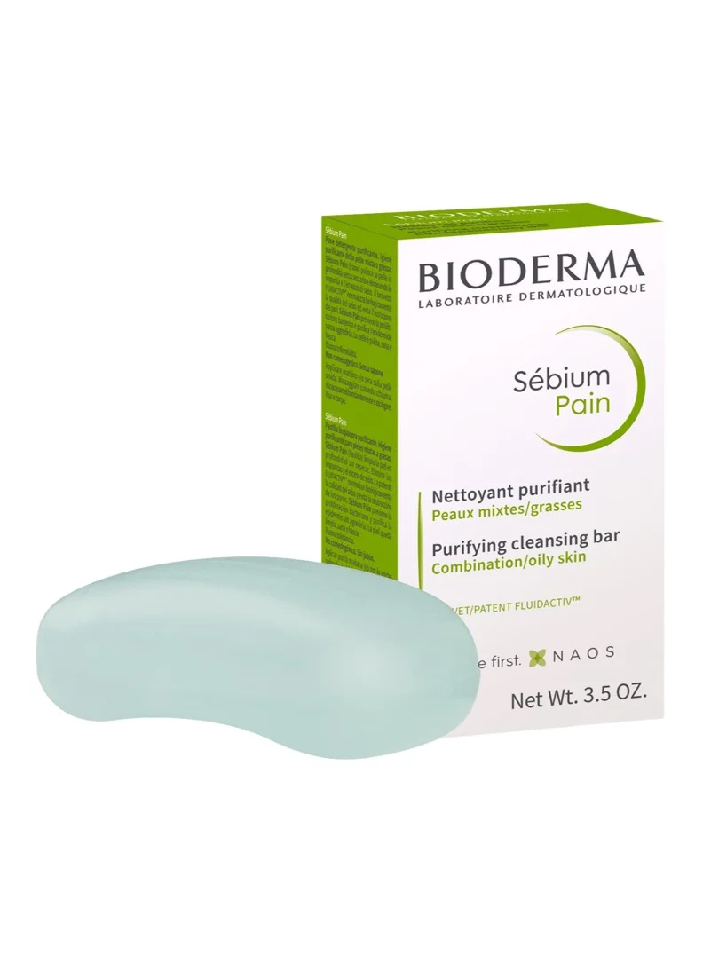 Bioderma Sebium Pain Purifying Cleansing Bar for Combination/Oily Skin