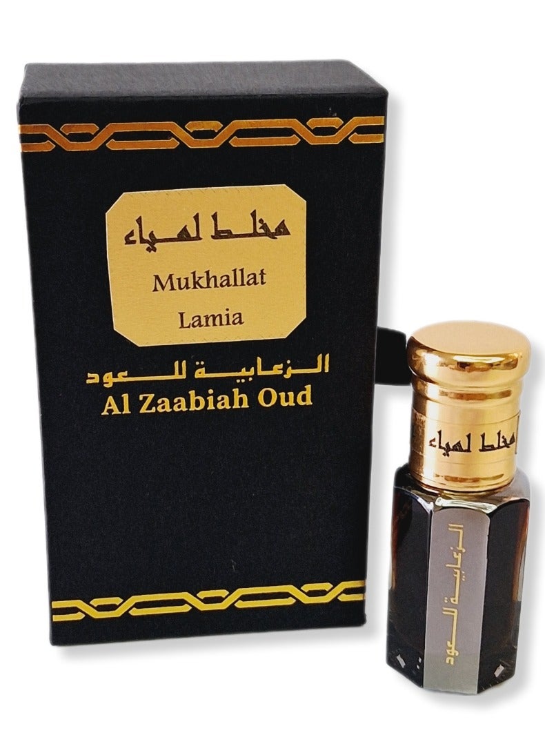 الزعابية مخلط لمياء زيت عطر 6 مل – عطر زهري شرقي فاخر يدوم طويلاً للجنسين - Image 1