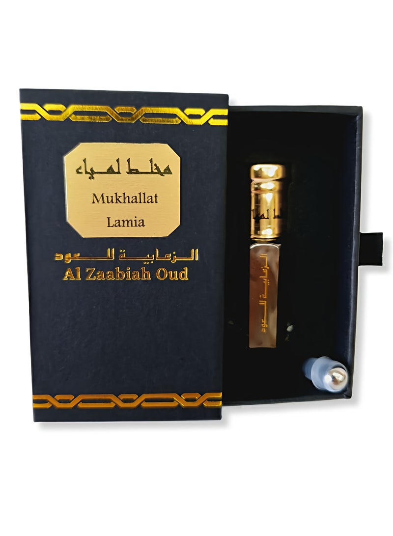 الزعابية مخلط لمياء زيت عطر 6 مل – عطر زهري شرقي فاخر يدوم طويلاً للجنسين - Image 2