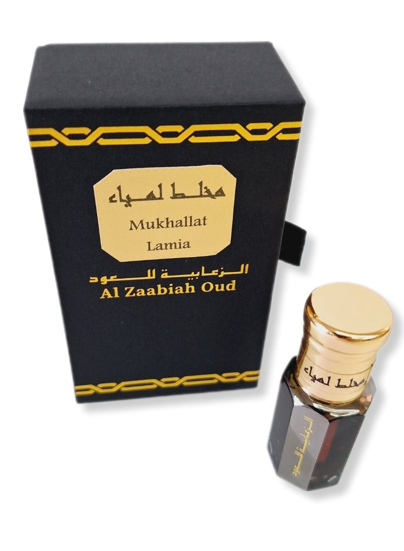 الزعابية مخلط لمياء زيت عطر 6 مل – عطر زهري شرقي فاخر يدوم طويلاً للجنسين - Image 4
