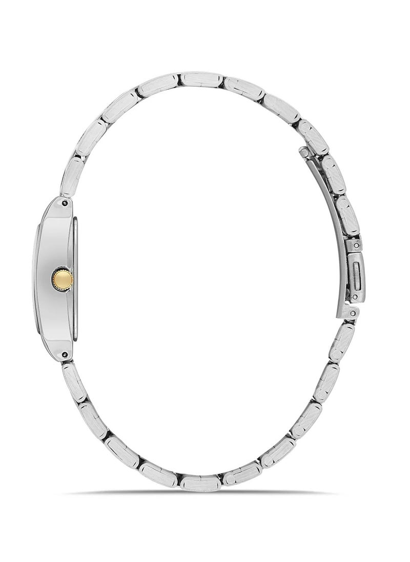 OMAX Omax Women's Luxury Wristwatch, Watches for Women, Stainless Watches, Gold Stainless Band, Square Dial, Waterproof Watch, 1 Year Warranty  - Image 2