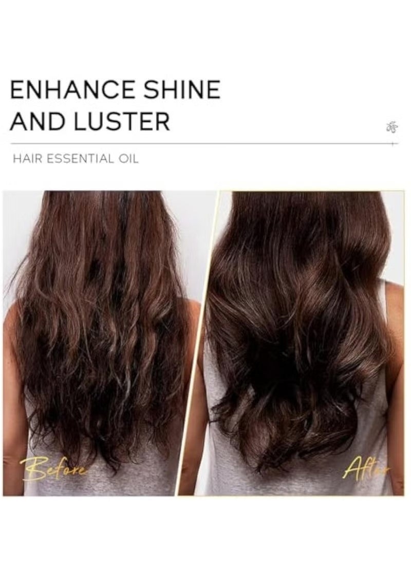 QUIYUM 50PCS Hair Oil Serum, Hair Care Oil, Hair Strengthening Oil, Anti-Frizz Hair Serum Oil, Enhance Shine, Hair Serum for Dry, Damaged Hair - Image 4