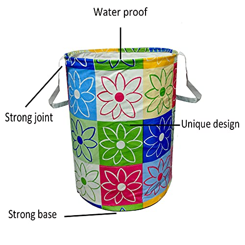 KANUSHI Industries® 100% Waterproof & Dustproof Top Load Semi Automatic Washing Machine Cover (Suitable for 6 Kg, 6.5 kg, 7 kg, 7.5 kg)+ 1 Pc Designer Laundry Bag(VAR-Washing-SEMI+LB-NW-NEW-06) - Image 4