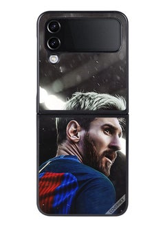 Protective Case Cover For Samsung Galaxy Z Flip 4 Messi Looking For