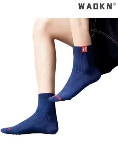 WAOKN 5 Pairs of Men Women Striped Socks, - Soft, Breathable, Moisture-Wicking, Assorted Colors, Comfortable Athletic Socks for Running, Sports, and Everyday Wear, Durable and Lightweight  - Image 5