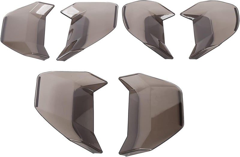 6PCS Car Braking Tail Light Cover Guard Ey Replacement for 2018?2020 | Tail Lamp de Taillight Cover Car Exterior Accessory Set for Ion - Image 1