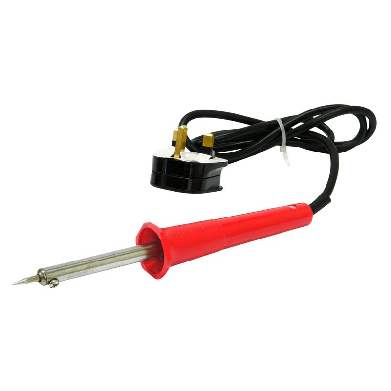 230V 40W Soldering Iron 60305 | Lightweight Hobby & Electronics Soldering Tool with Stand