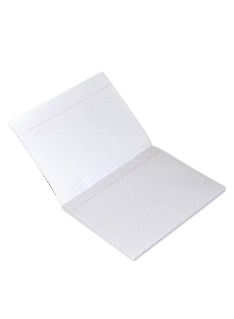 FIS Exercise Book 200 Pages, 5Mm Square Left Margin, Size 16 X 21 Cm, Pack Of 6 FSEBSQ05200N - Image 3