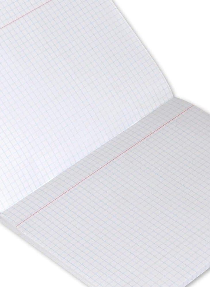 FIS Exercise Book 200 Pages, 5Mm Square Left Margin, Size 16 X 21 Cm, Pack Of 6 FSEBSQ05200N - Image 2