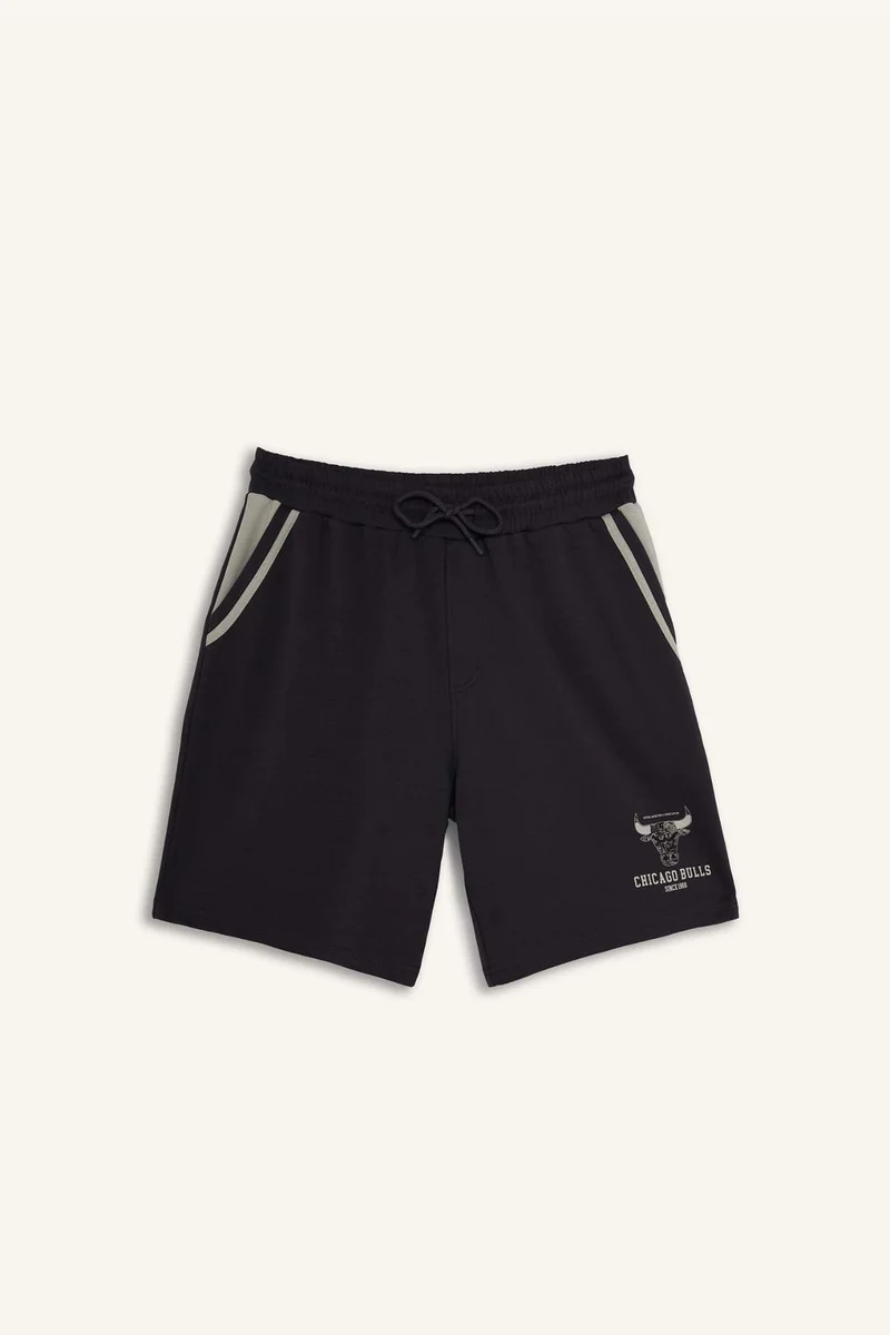 Standard Fit Anthracite NBA Chicago Bulls Shorts