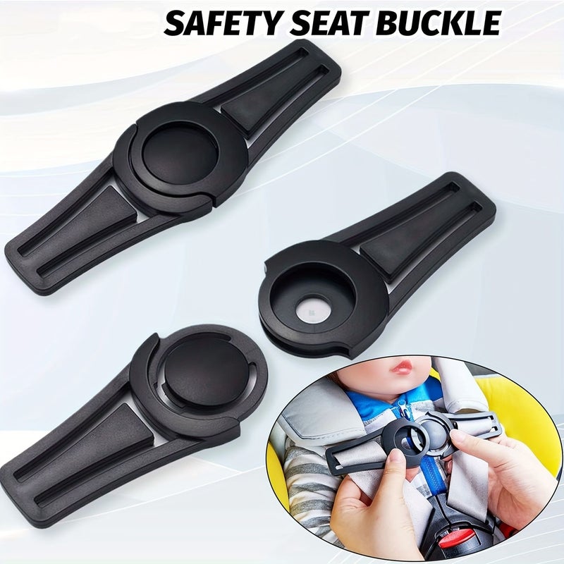 1pc Universal Buckle Lock For Seat And Chest Made Of Abs Material Adjustable Clip For Securing Seats Safety Clasp For Seats Stroller Additions Seat Adapter - Image 1