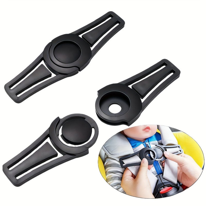 1pc Universal Buckle Lock For Seat And Chest Made Of Abs Material Adjustable Clip For Securing Seats Safety Clasp For Seats Stroller Additions Seat Adapter - Image 2