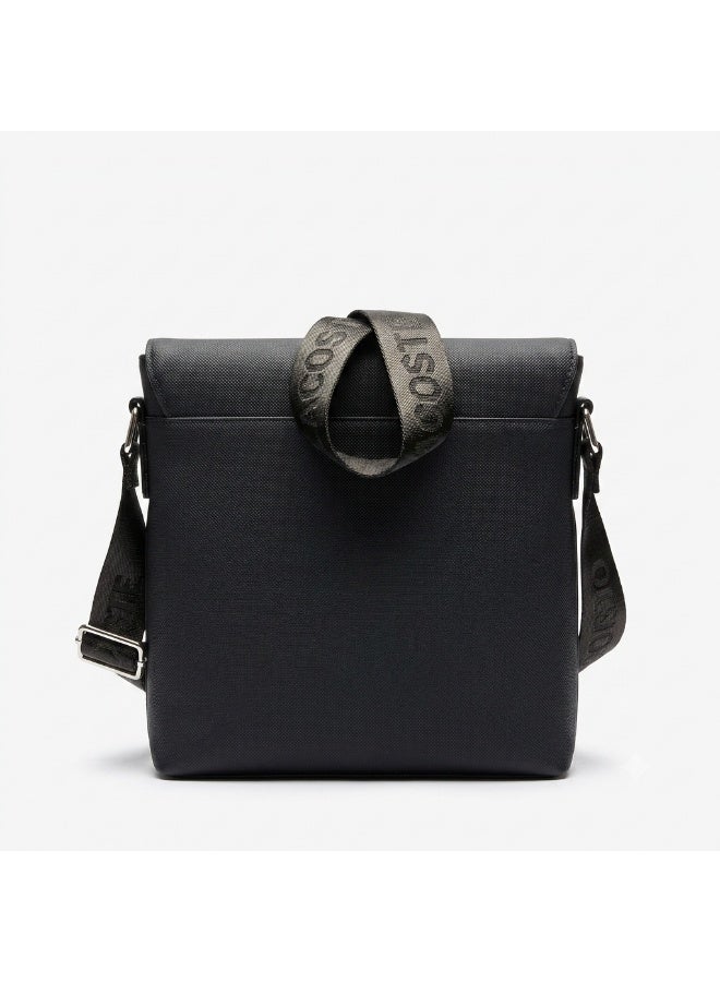 Lacoste Men's Vertical Flat Crossbody Bag - Black - Image 2