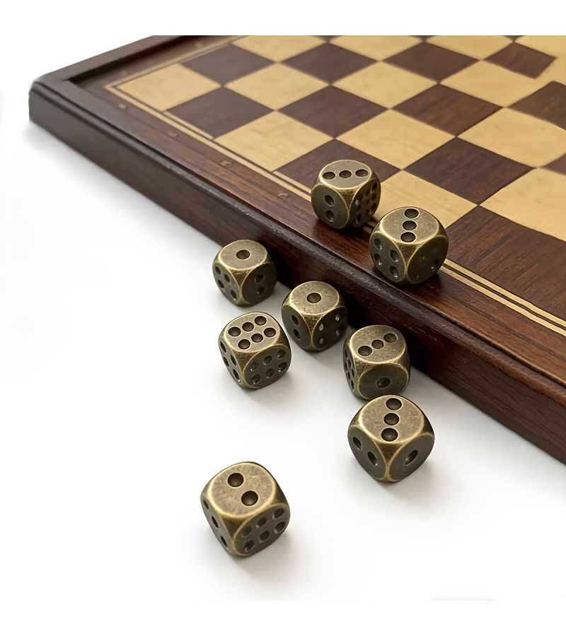 3pcs Vintage Dice Role Playing Tabletop Game Additions Exquisite Set for Party Games - Image 3