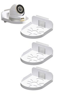 Wall Shelf Set of 3 Wall Mount Holder for Security Cameras Baby Monitors Speakers Easy to Install No Drill