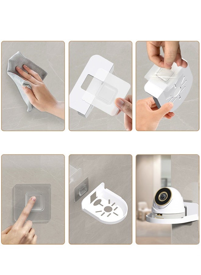 Generic - Wall Shelf Set of 3 Wall Mount Holder for Security Cameras Baby Monitors Speakers Easy to Install No Drill - Image 1