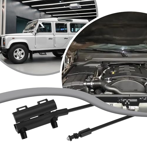 OTOTEC كابل تحرير غطاء المحرك الجانبي الأيمن من OTOTEC 1 قطعة بديل لملحقات OE FSE000091 متوافق مع لاند روفر 2004-2009 طول الكابل الإجمالي حوالي 143 سم - Image 3