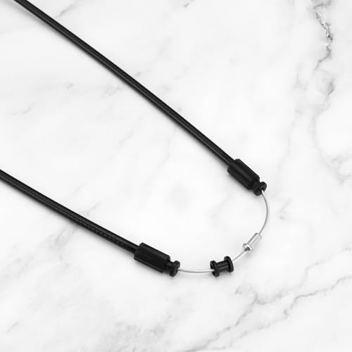 OTOTEC كابل تحرير غطاء المحرك الجانبي الأيمن من OTOTEC 1 قطعة بديل لملحقات OE FSE000091 متوافق مع لاند روفر 2004-2009 طول الكابل الإجمالي حوالي 143 سم - Image 5