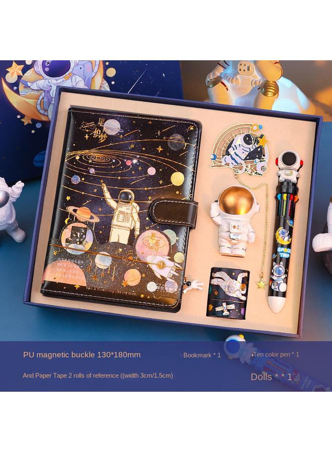 Bluejw 2023 Opening Season Learning Prizes Astronaut Stationery Suit Gift Box Boy's Birthday Gift Hand Account Big Gift Bag - Image 1